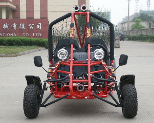110cc Air Cooled CDI Electirc Start Single Seat Go Kart Tray Brake 12V 6.5AH Battery