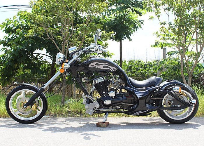 2車輪との最高速度250ccのチョッパーのオートバイのHarleyのチョッパーのオートバイ4色