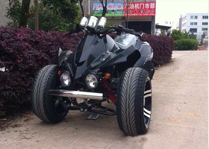 4ギヤ手動クラッチの逆の三車輪のオートバイ3の車輪のスクータ