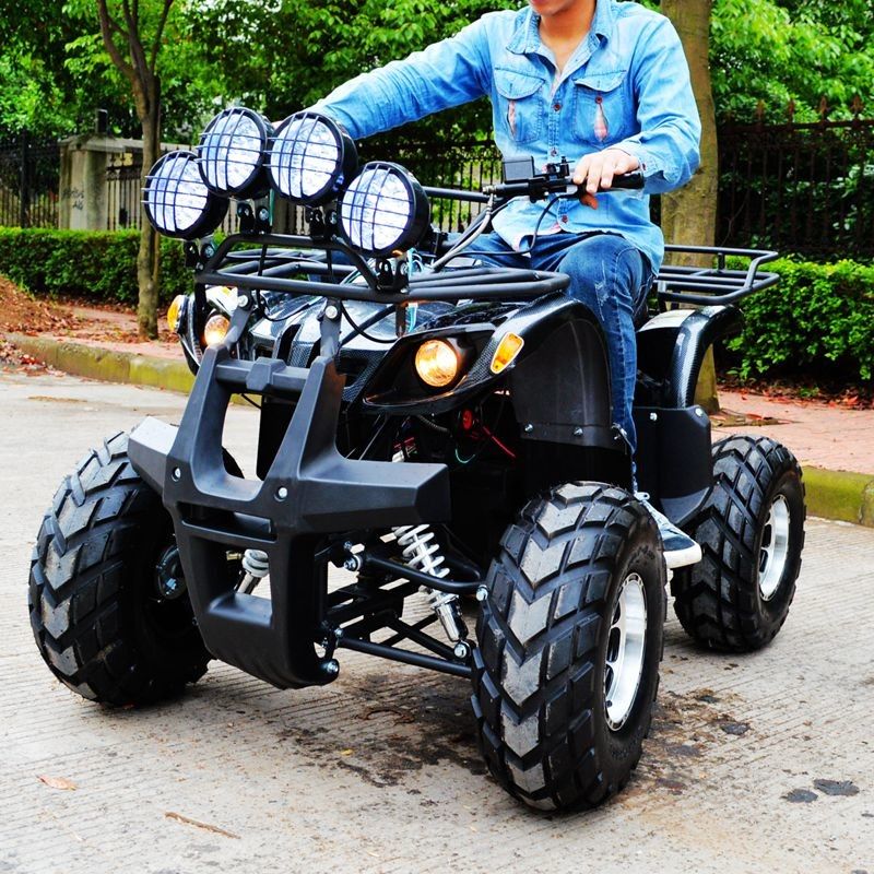 4つの明るいライトが付いている電気Atvのクォードのバイク1500With 2000W DCのブラシレス モーター