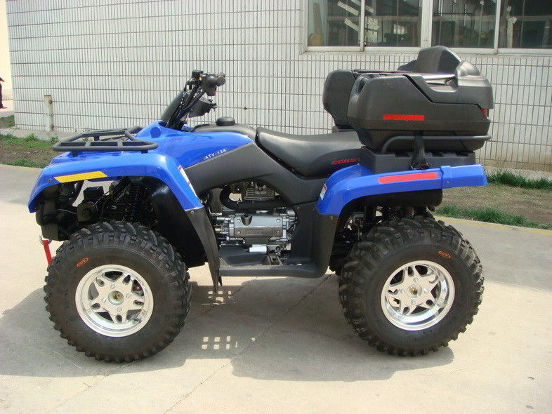 400cc ATVのクォードのバイク4 * 4F/Rの独立した懸濁液の鉄/アルミニウム縁の電気転位