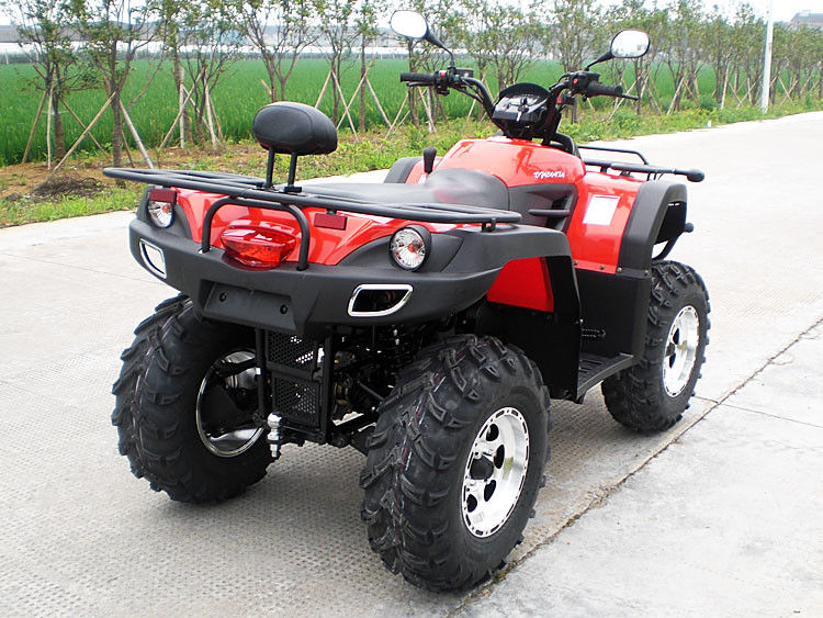 単一シリンダー四輪Atv 650cc 4 - 4弁を4つの荷車引き並んでなでて下さい