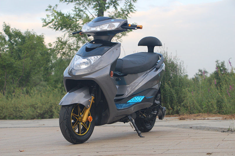 72V 20Ahの鉛-酸電池が付いている鋼鉄電気モペットのバイク1500WブラシレスDCモーター
