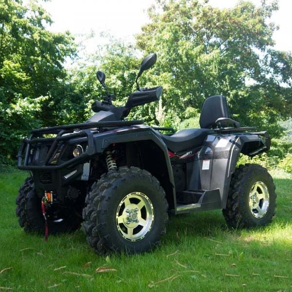単一シリンダー4*4 F/Rの独立者の懸濁液が付いている四輪ATV 400cc 4荷車引きのクォード