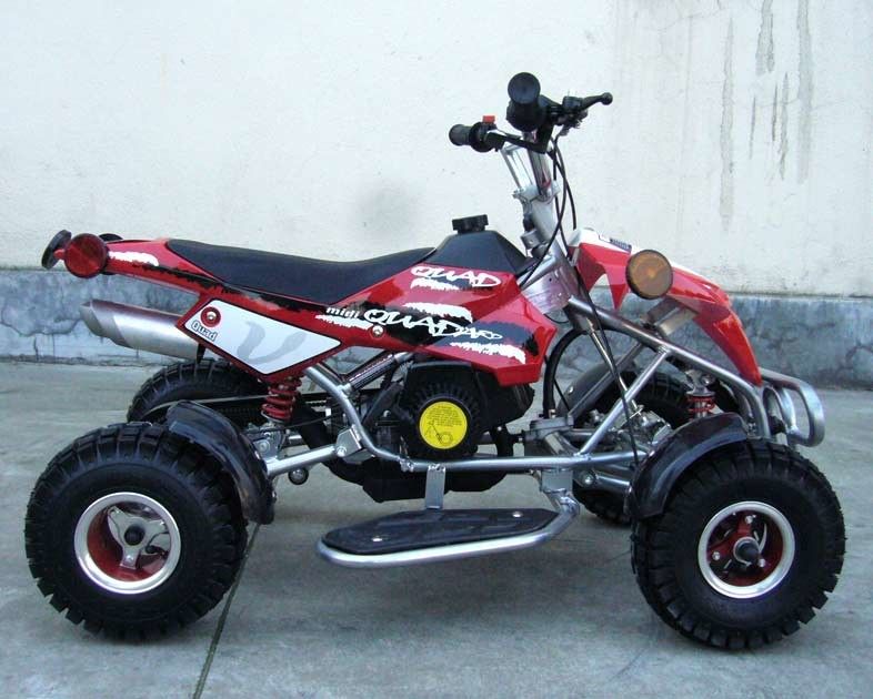 2 - 前部/後部ディスクが付いている50cc Atvのクォードのバイクを前部/後部衝撃吸収材なでて下さい