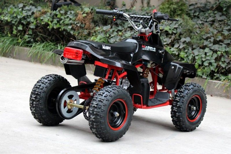 800w 48vは電気クォードのバイクを、大人のシャフト ドライブ伝達のための電気4荷車引きからかいます