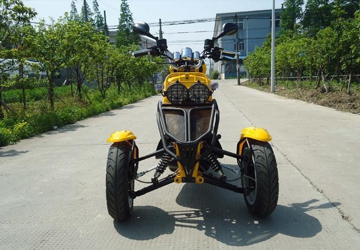横のタイプ三車輪のオートバイ50cc 3の車輪のTrikeのスクーター4の打撃