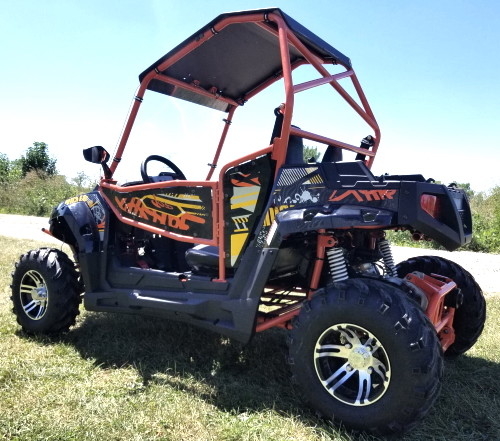 風防ガラスの特大タイヤの習慣のUTV 170の最大効用車のガスのゴルフ カートは縁を付けたり/懸濁液