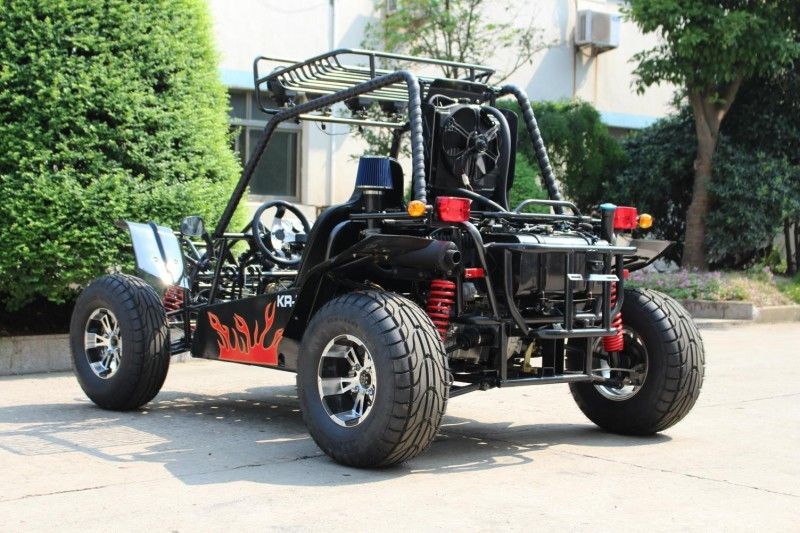 水冷却される特大の単一シリンダーはKartおかしな650cc 23 L燃料タンク行きます