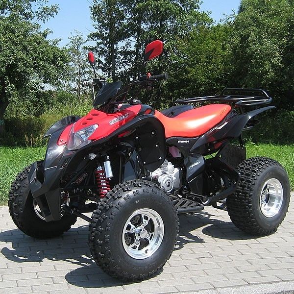 電気開始システム黒の250cc余分に大型の四輪Atv