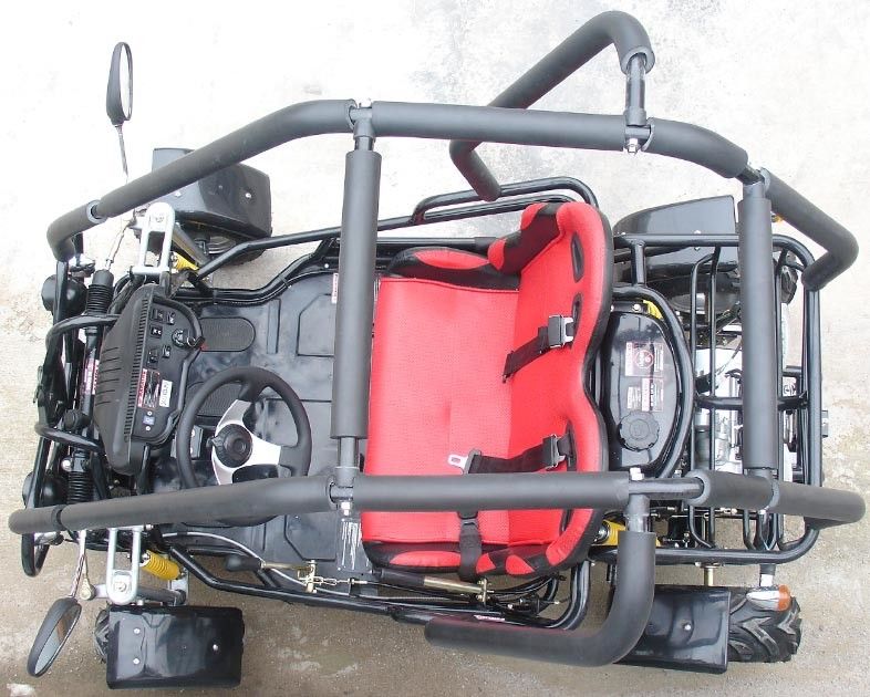モーターを備えられる110cc小型はKartsの大人自動クラッチ3の速度行きますKartの逆の行きます