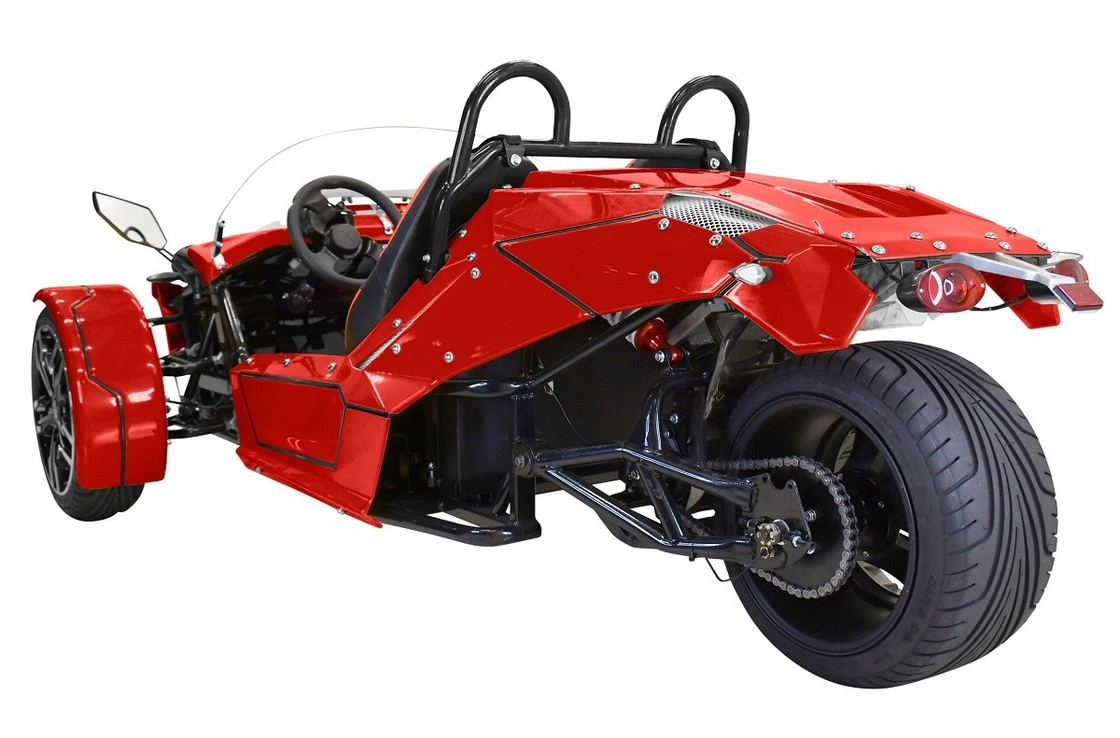 トライホイールモーターサイクル E-Spider 72V トライク リチウム電池付き 3000w ミッドドライブモーター