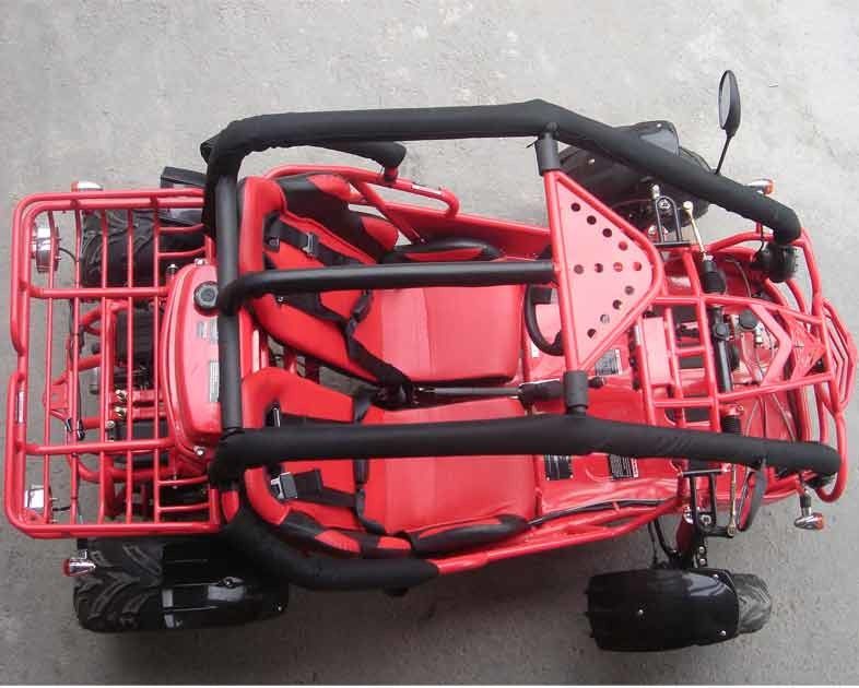 大型チェーン ドライブとのKartおかしな空気によって冷却される150cc Cvtは行きます