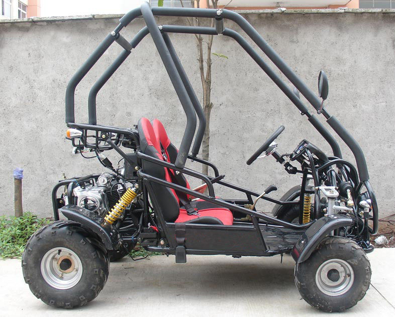 小さい3つの速度110ccはバギー2 Seater Atv CDI Electircの開始を用いるKartの行きます