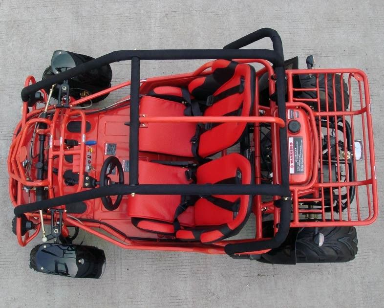150ccは自動デューン バギーの電気二重Kartのおかしな後部衝撃の行きましたり/A -腕--を選抜します