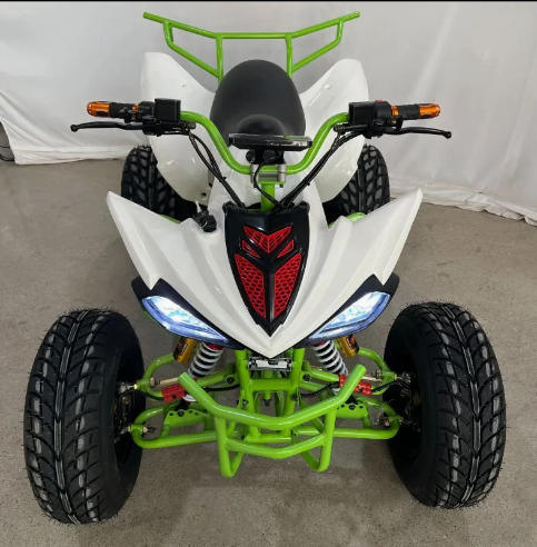 72V 2000W 電動ATV,中国ブランド, 10インチホイール,シャフトドライブ,CE認定オフロードユーティリティ車両