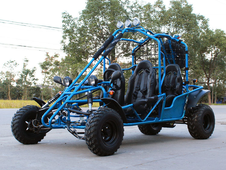 道容量を離れた単一シリンダー横のタイプ大人はKart 4 Seater 10Lの燃料行きます