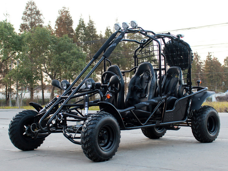 道容量を離れた単一シリンダー横のタイプ大人はKart 4 Seater 10Lの燃料行きます